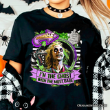 I’m The Ghost With The Most Babe T-Shirt, Funny Horror Tee