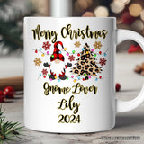 Personalized Mug Gnome Buffalo Plaid Christmas Gift