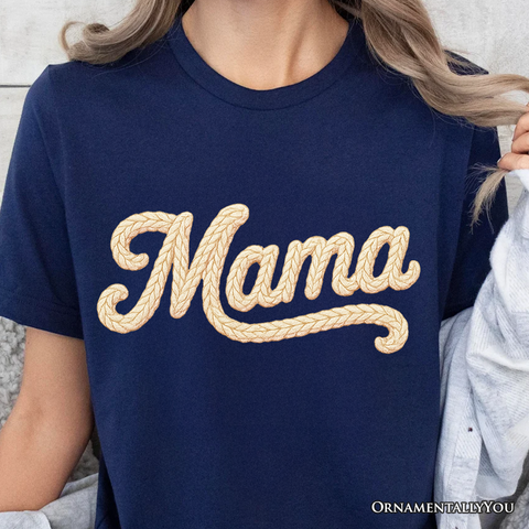 Nana Cruise T-Shirt, Printed Faux Yarn Vacation Tee