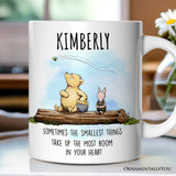 Pooh Bear’s Heartwarming Quote Personalized Mug, Sentimental Appreciation Gift