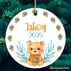 Baby Bear Personalized Ornament
