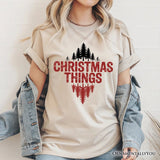 Christmas Things Retro Pop Classic T-Shirt, Holiday Tee Gift