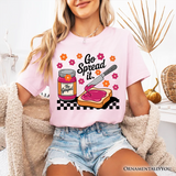 Go Spread It Christian T-Shirt, Cute Gospel Jam and Toast Tee