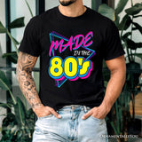 Made In The 80s T-Shirt, Neon Retro Eighties Kid Tee