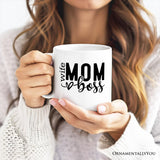 Wife Mom Boss Personalized Mug, Empowered Gift for Mothers with Custom Name