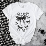 Bat Shit Crazy Coquette Bats T-Shirt, Funny Halloween Tee for Wild and Wicked Spirits
