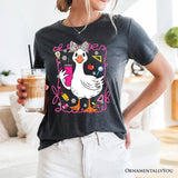 Coquette Teacher Goose T-Shirt, Funny Classroom Tee for Educators