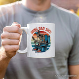 Doing Dad Stuff Personalized Mug, Cool Dad Gift with Custom Name