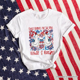 Goose Bumps for the Red, White & Booze T-Shirt, Funny 4th of July Tee
