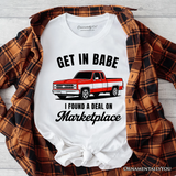 I Found A Deal On Marketplace T-Shirt, Funny Red Truck Tee