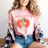 Sugar Spice and Fuck Ice Retro Protest T-Shirt, Vintage Social Justice Tee