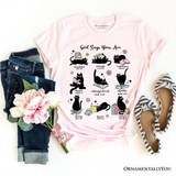 Book Cat God Says I Am T-Shirt, Christian Bible Verse Faith Tee