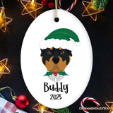 Personalized Dog Christmas Ornament