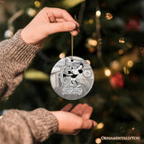 Funny Mouse Sailing Quotes Ornament, Classic Steamboat Willie Christmas Keepsake and Decor