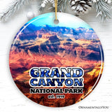 Grand Canyon National Park Scenic Ceramic Ornament, Arizona Souvenir Christmas Decoration
