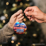 Grand Canyon National Park Scenic Ceramic Ornament, Arizona Souvenir Christmas Decoration
