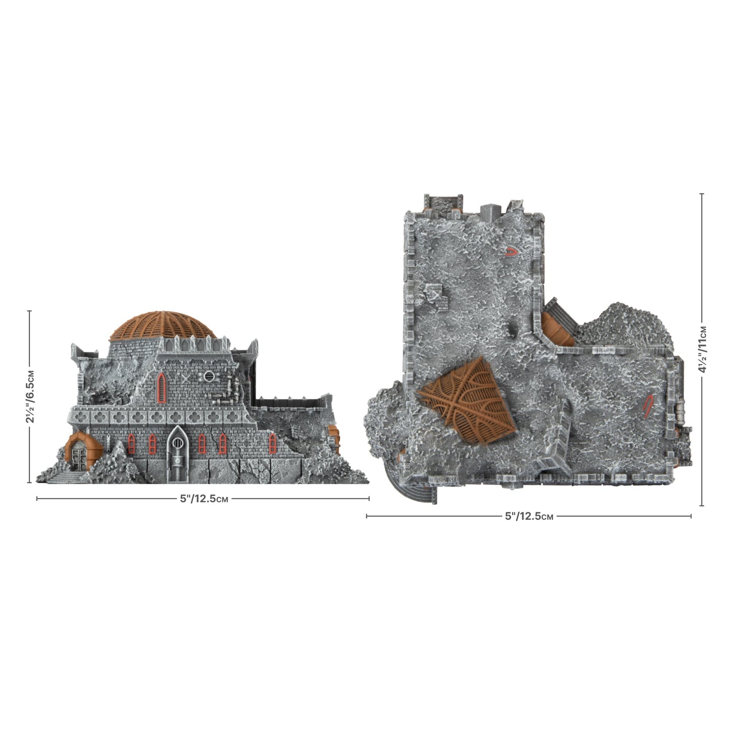 Battlefield in a Box: Mundus Imperialis - Highways - Damaged and Destroyed