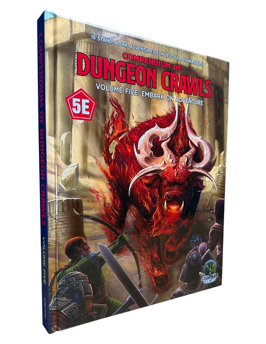 Compendium of Dungeon Crawls Vol 5: Embark on Adventure (5E)