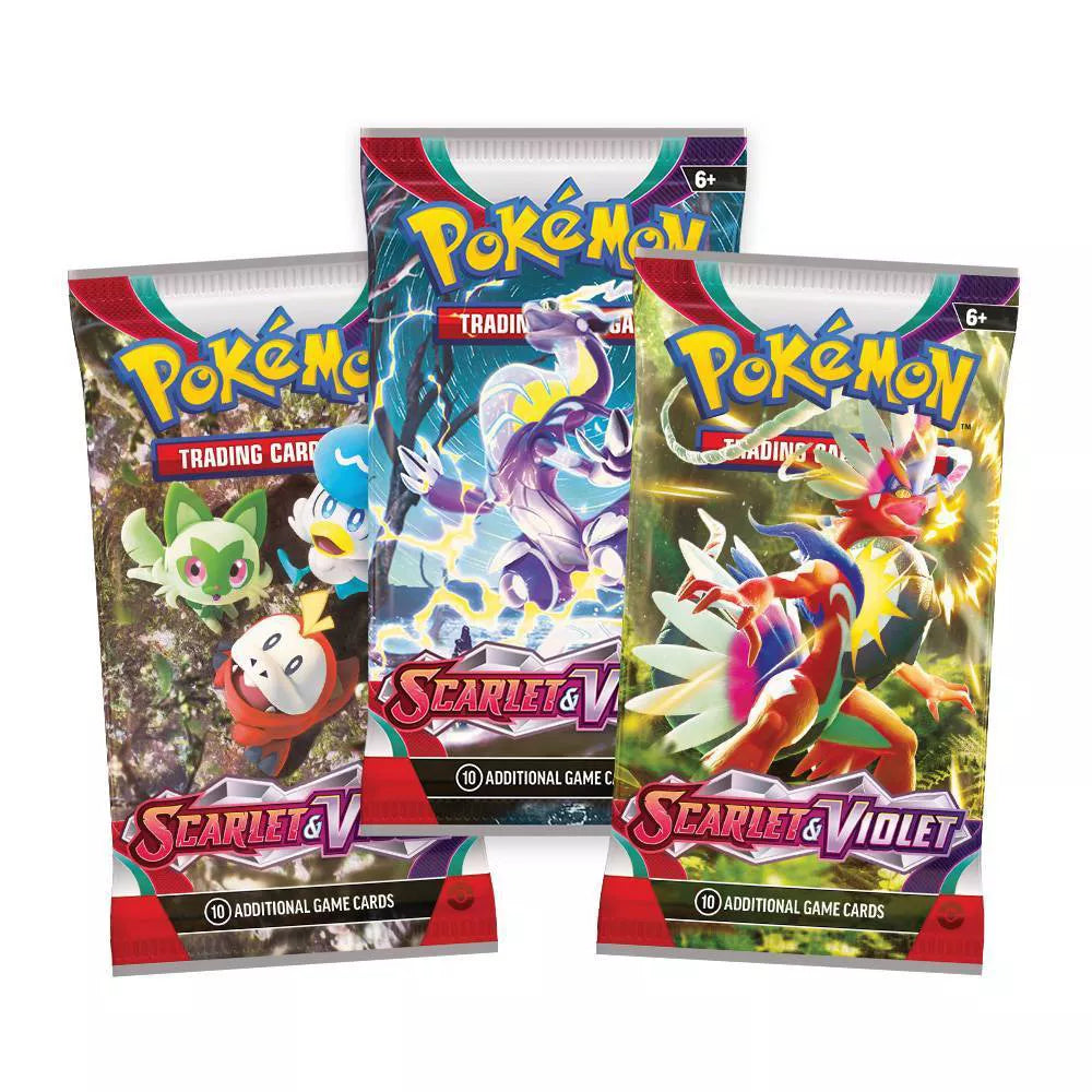Pokemon: Scarlet & Violet - 3-Booster Blister Pack - Arcanine