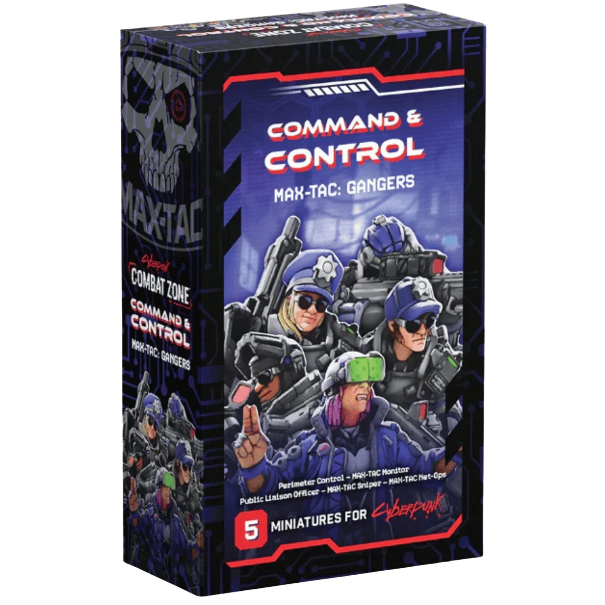 Cyberpunk RED: Combat Zone - Max-Tac: Gangers - Command & Control