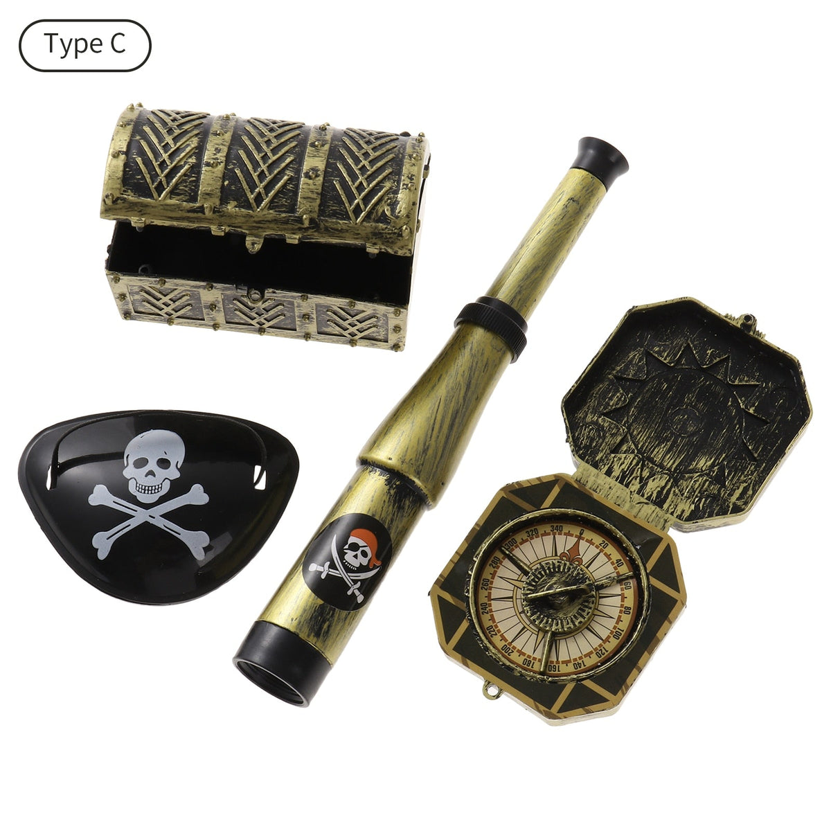 Pirate Accessory Set For Decoration