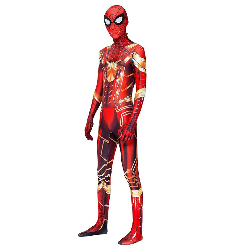 New Gold Iron Man costume With Mask