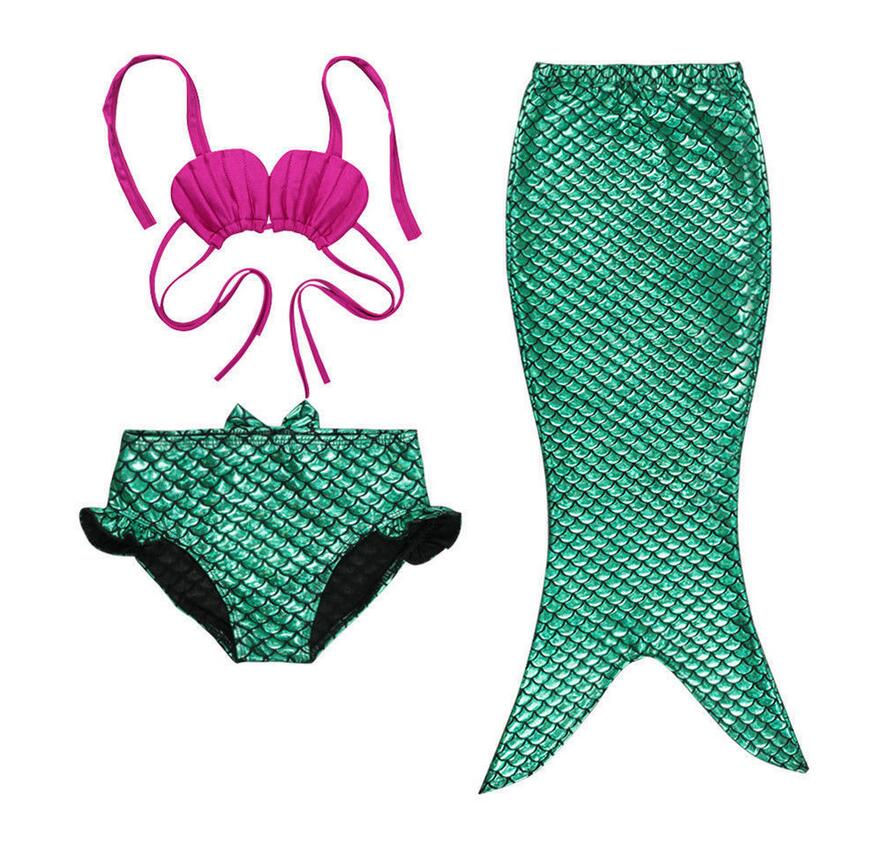 Fancy Mermaid Costume For Girls
