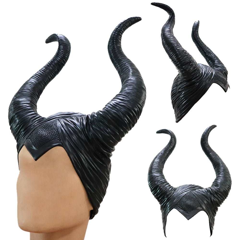 Genuine Latex Maleficent Halloween Party Costume