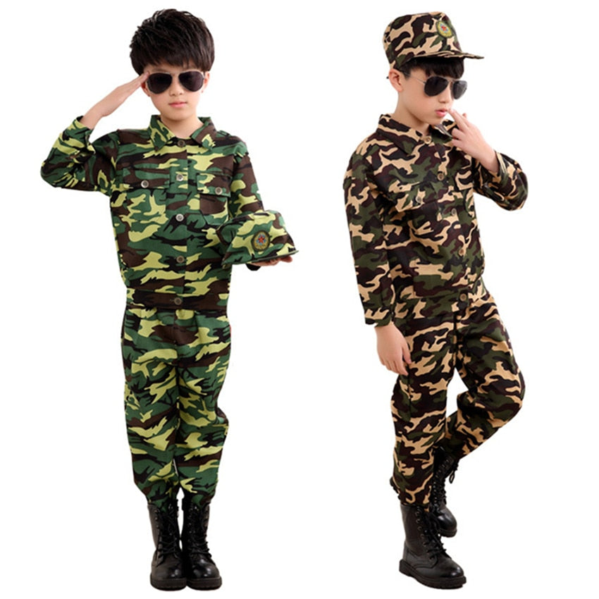 Special Forces Kids Army Military Uniform