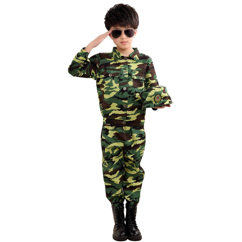 Special Forces Kids Army Military Uniform