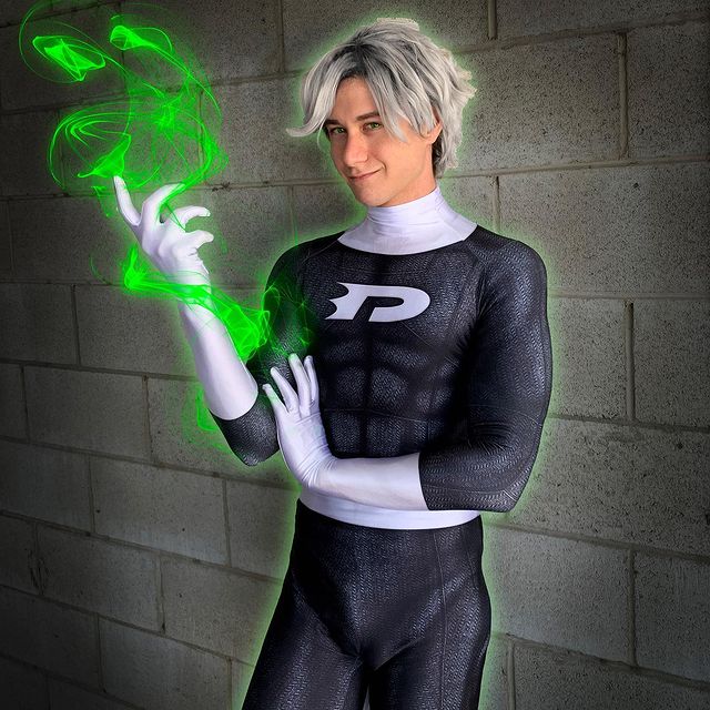 Danny Phantom Cosplay Halloween Bodysuit