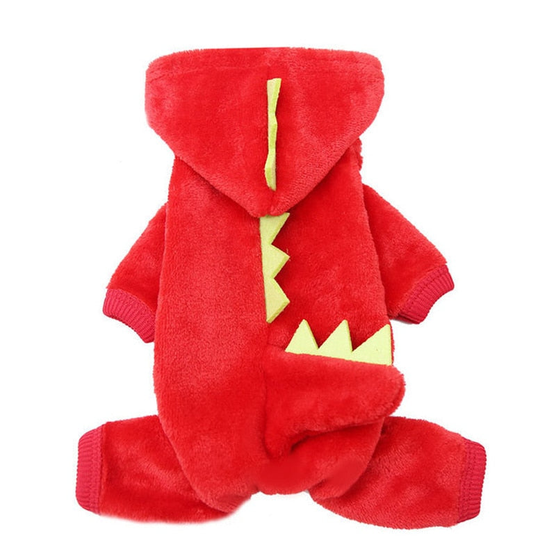 Dinosaur Cloth Set For Small Puppy