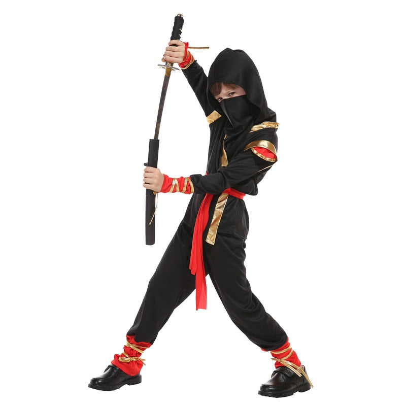 Ninja Party Warrior Halloween Costumes