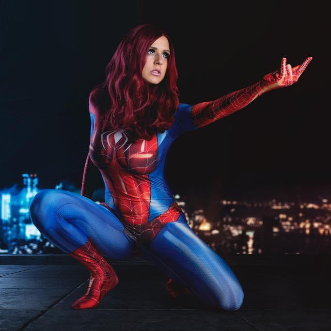 Sexy Black Cat Superhero Cosplay Costume