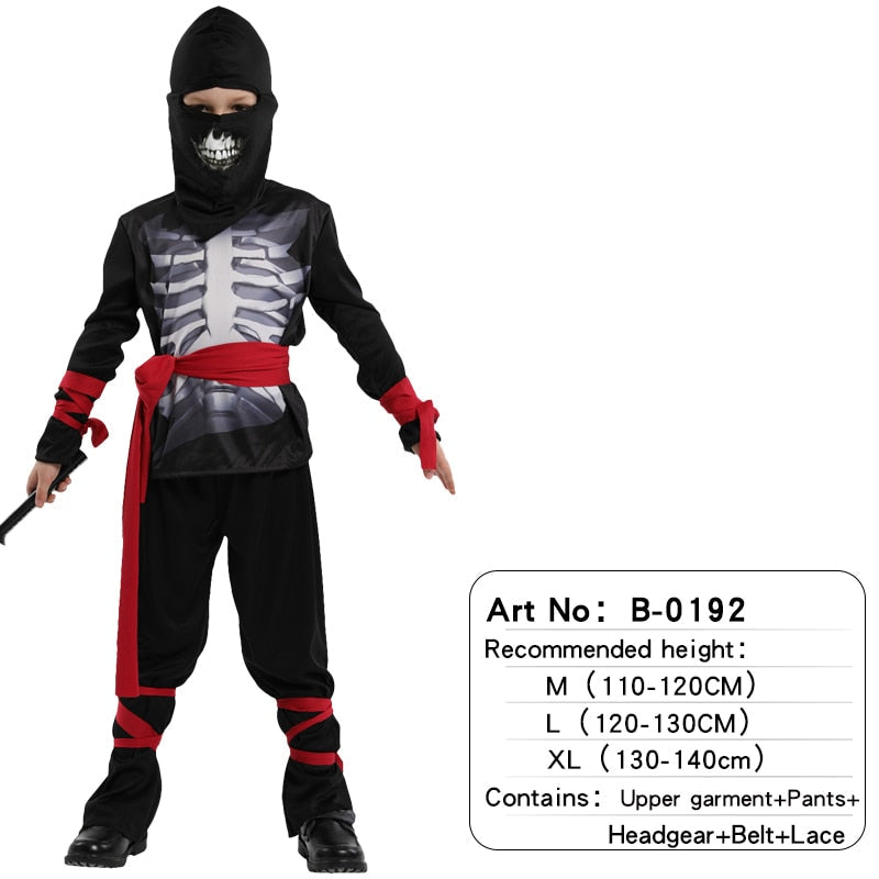 Ninja Party Warrior Halloween Costumes