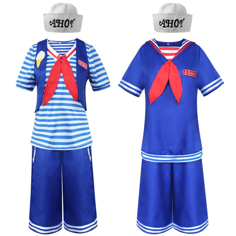 Robin Steve Harrington Sailor Cosplay Costume