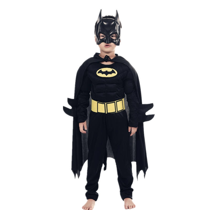 Batman Costume With Mask For Kids