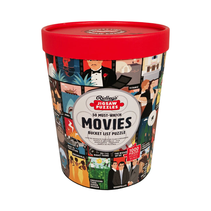 Bucket List Puzzle: 50 Must-Watch Movies