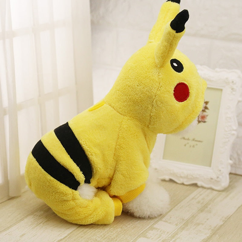 Warm Pokemon Costume For Dogs