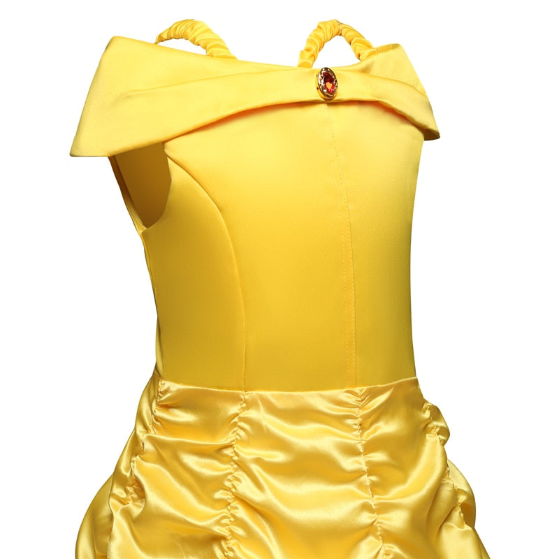 Cute Belle Princess Dress For Halloween