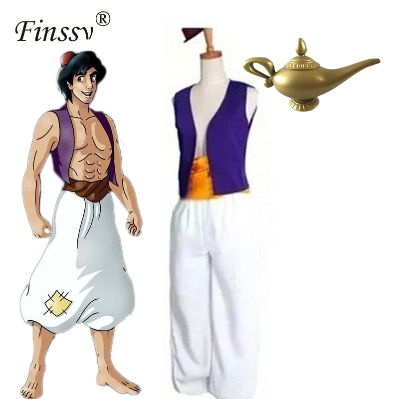 Prince Aladin Halloween Adult Cosplay Set