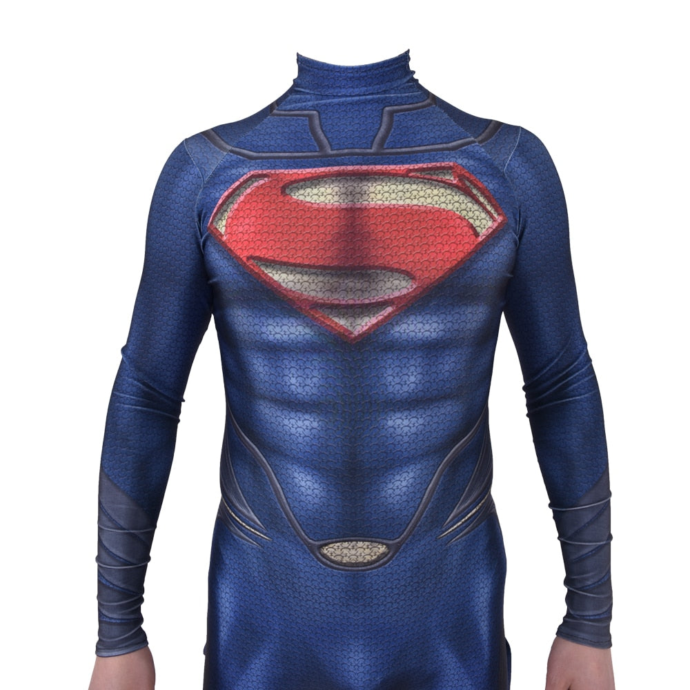 Adults Kids The Man of Steel Superman Super Man Costume
