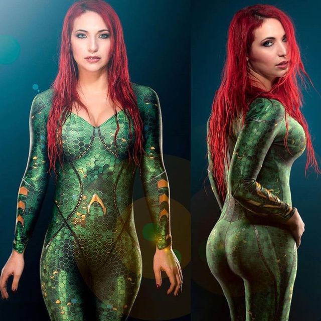 Aquaman Mera Cosplay Superhero Costume
