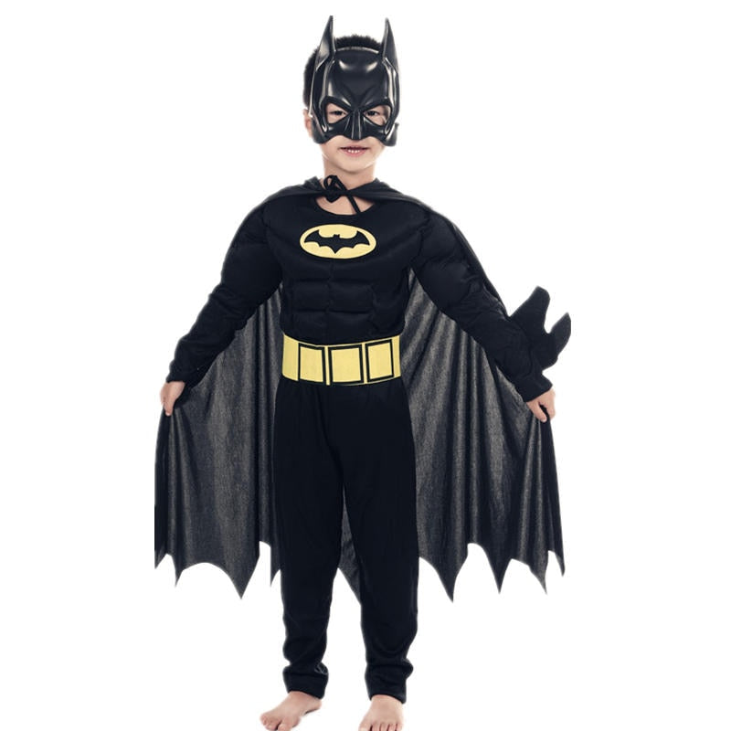 Batman Costume With Mask For Kids