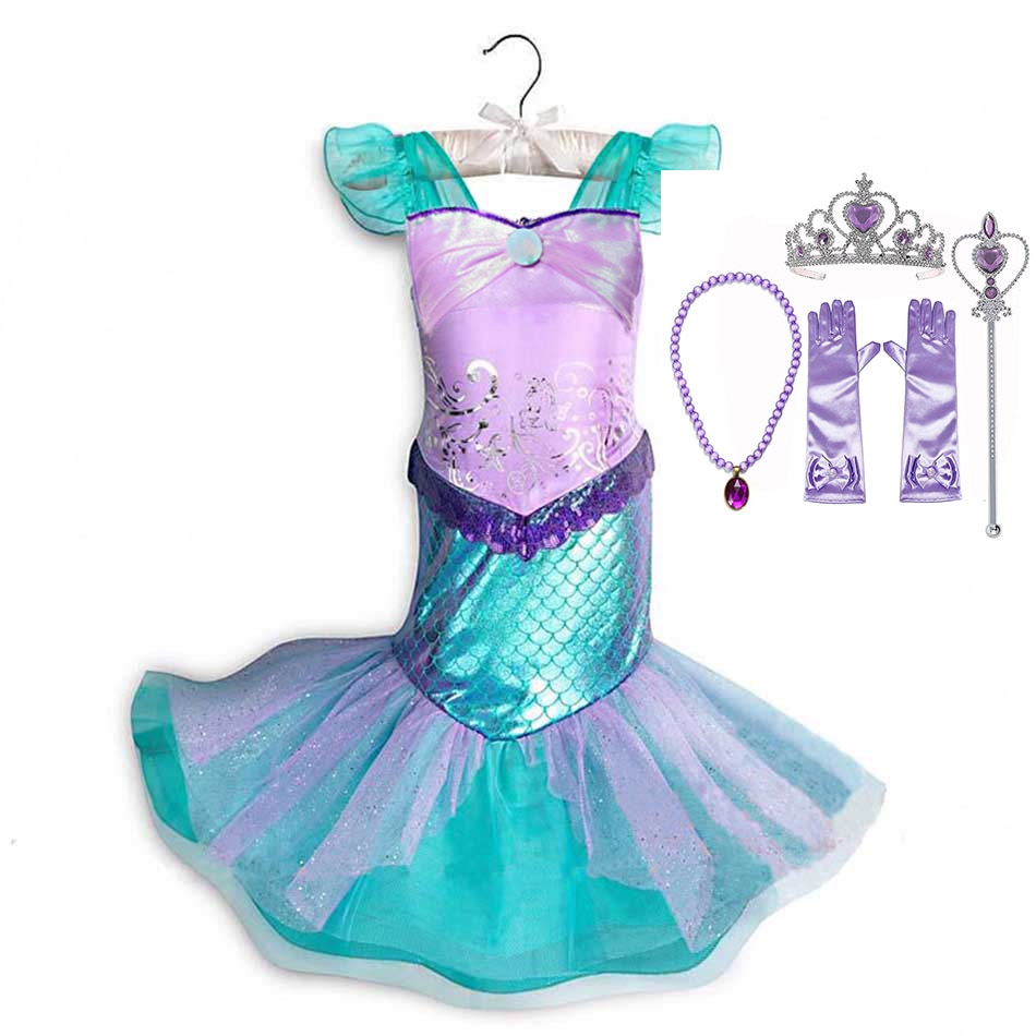 Disney Princess Party Dress for Girls
