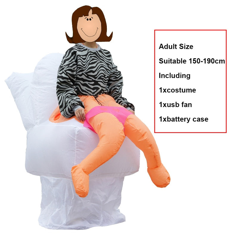 Funny Halloween Fluffy Costumes