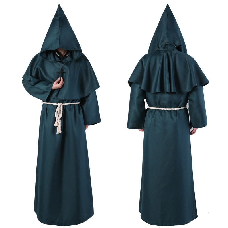 Christian Friar Priest Robes Costumes For Halloween