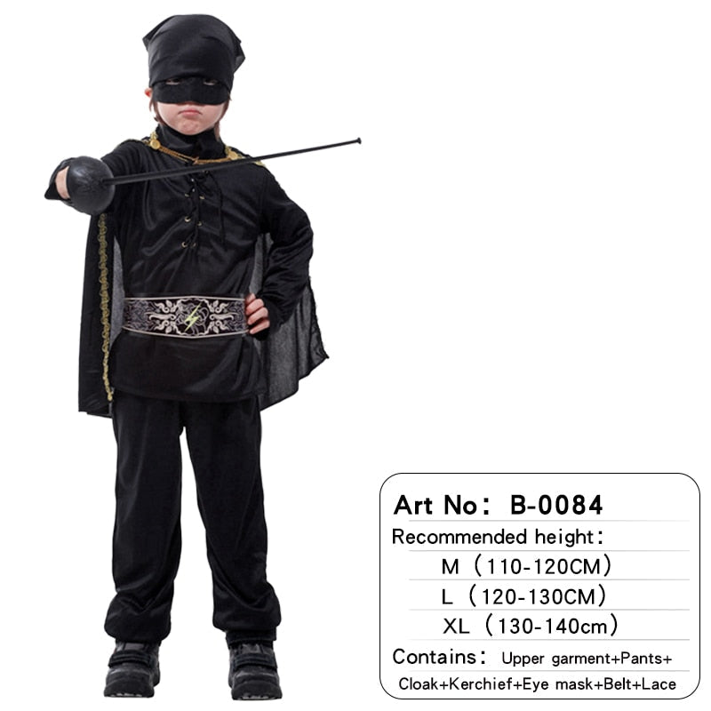 Ninja Party Warrior Halloween Costumes