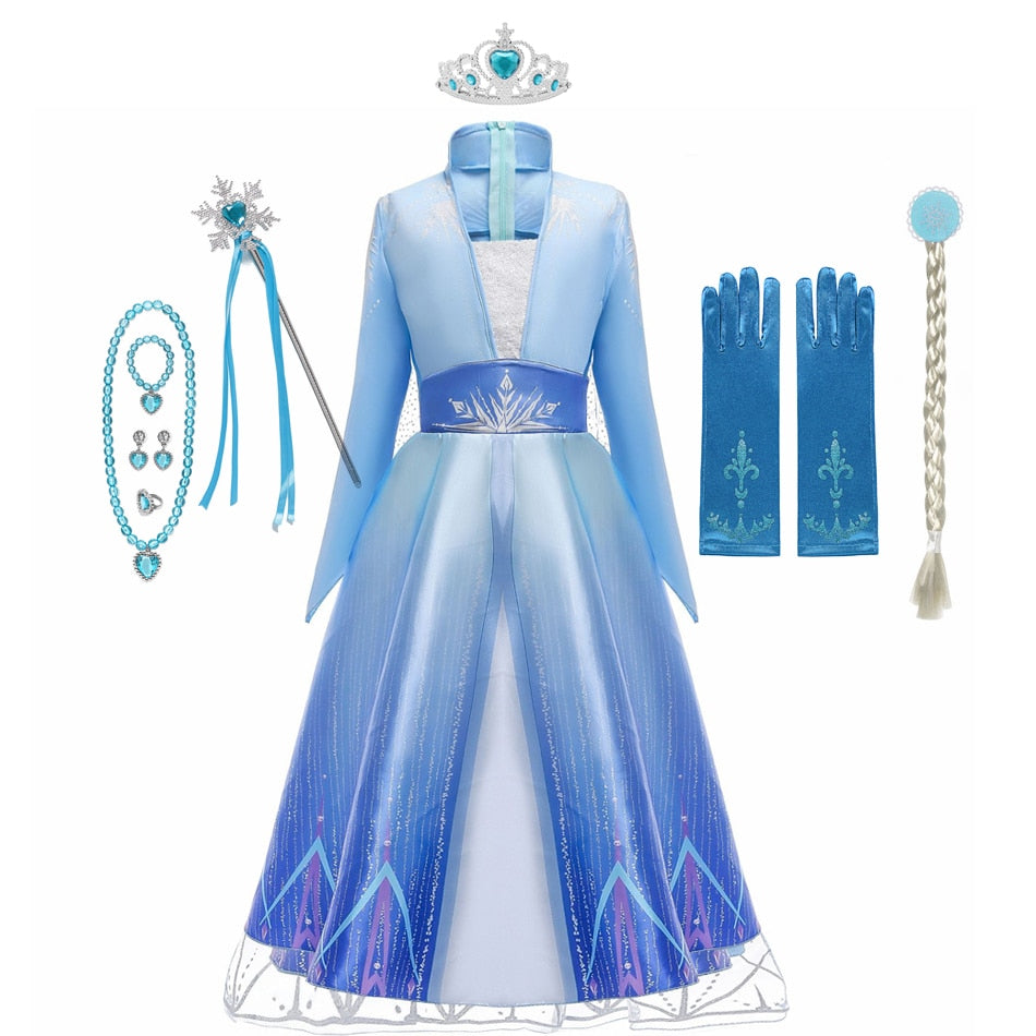 Frozen Girls Isabela Costume