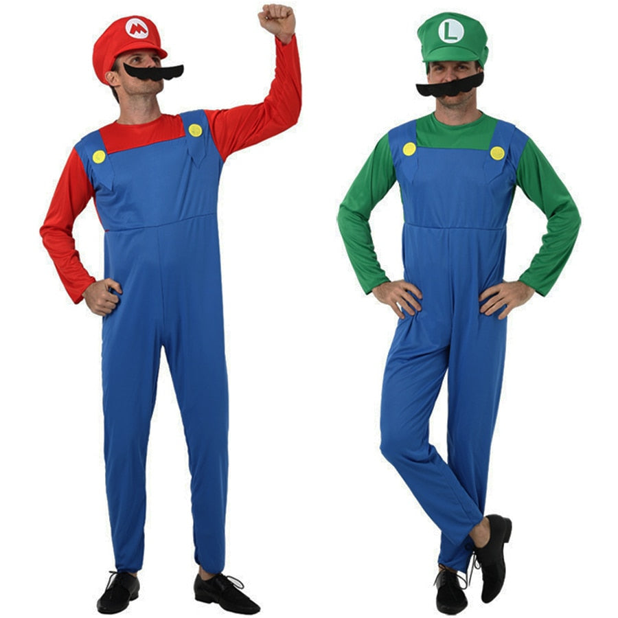 Super Luigi Mari Brothers Costumes